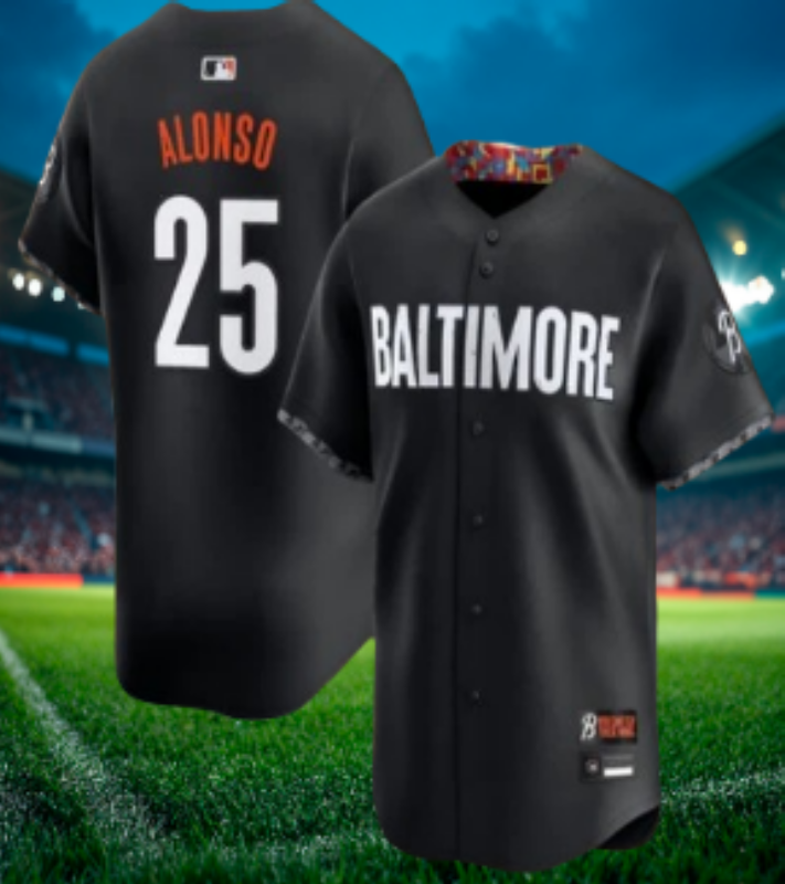 Men Baltimore Orioles #25 Alonso black Game 2026 Nike MLB Jersey 0401001->baltimore orioles->MLB Jersey